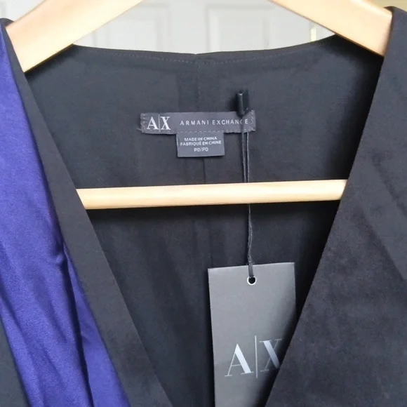 P15"-16" A|X Jumpsuit In Black and Blue - Picture 5 of 12